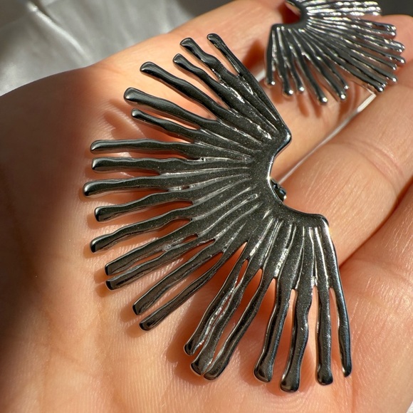 Sunrise lux unique Silver Earrings - Picture 7 of 10